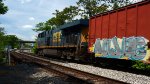 CSX 5335 on L214 crosses Blackwater Creek